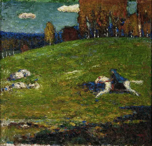 The Blue Rider by Wassily Kandinsky