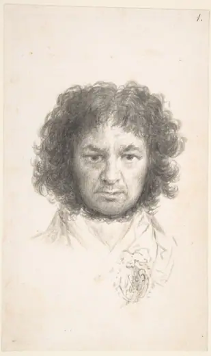 Self-Portrait by Goya