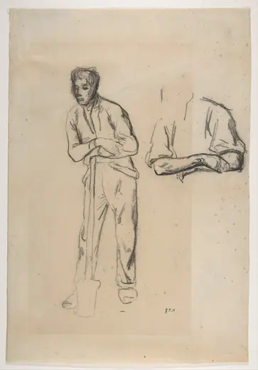 Man with a Spade by Jean-François Millet