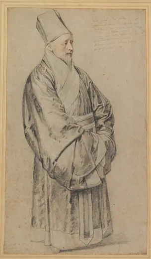 Portrait of Nicolas Trigault in Chinese Costume by Peter Paul Rubens