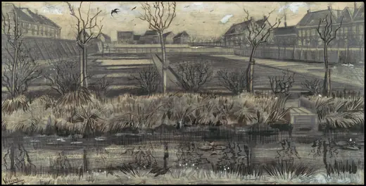 Nursery on Schenkweg by Vincent van Gogh